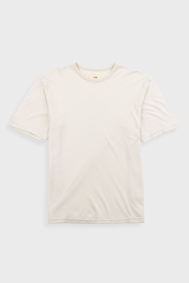 Relaxed Assembly T-Shirt - Ecru Nep
