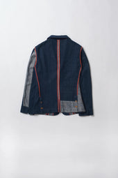 Summer Jacket With Inside Out Patchwork