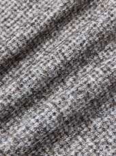 Wick Trouser in Taupe Check Bonded Wool