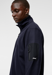 Toba Quarter Zip Blue