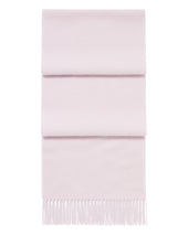 Unisex Woven Cashmere Scarf Chalk Pink