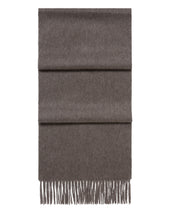 Unisex Woven Cashmere Scarf Otter Brown