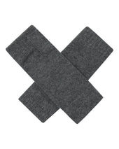 Unisex Fingerless Cashmere Gloves Elephant Grey