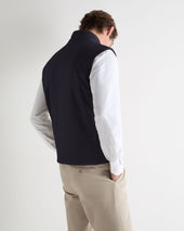 Men's Belgravia Suede Gilet Navy Blue