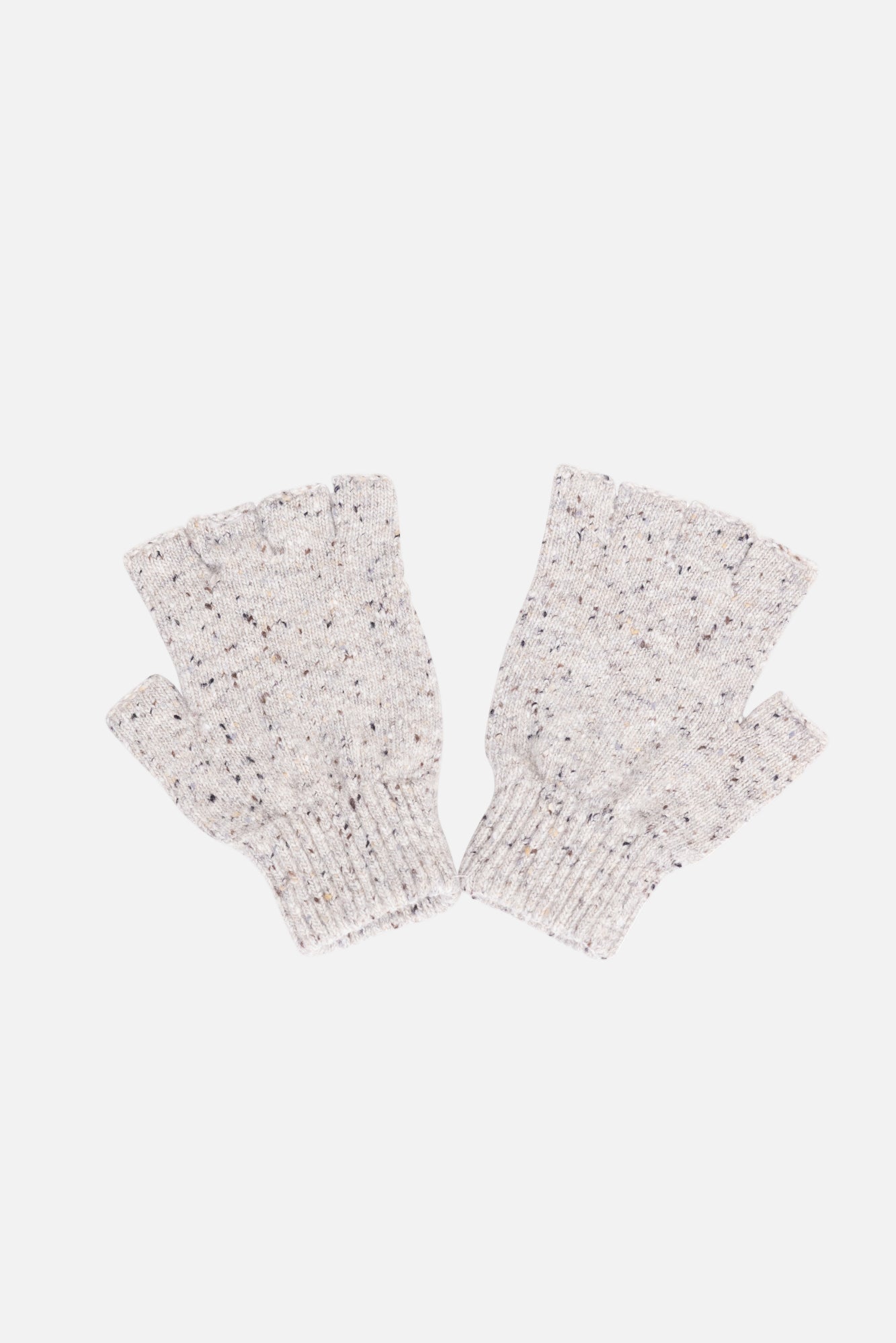 Shin Fingerless Gloves Oat