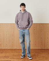 French Terry Hoodie - Purple