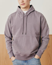 French Terry Hoodie - Purple