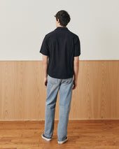 Floral Eyelet SS - Black