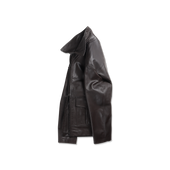Flight Jacket In Brown Napa Leather