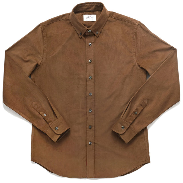 Tan Baby Corduroy Classic Shirt