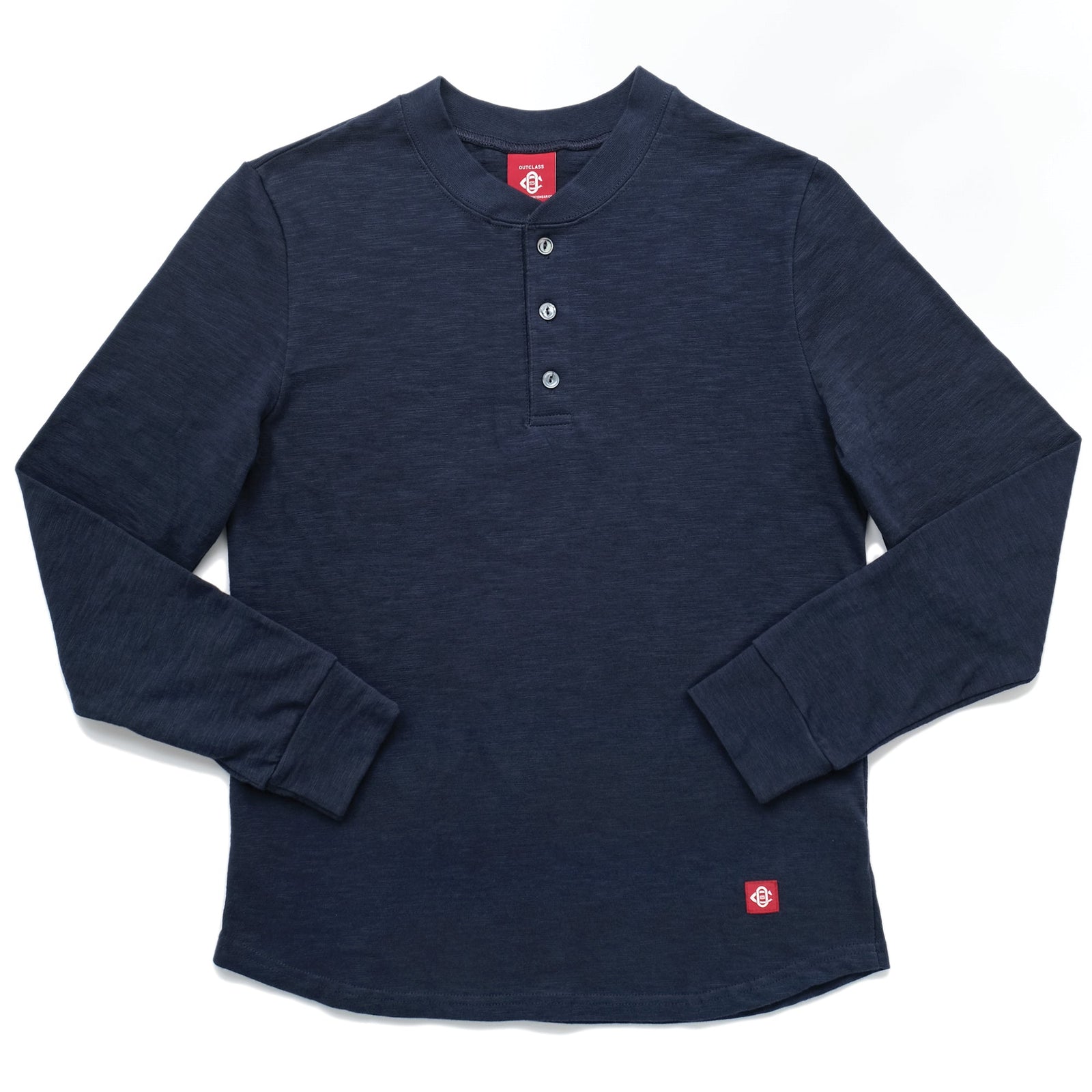 Double Slub L S Henley