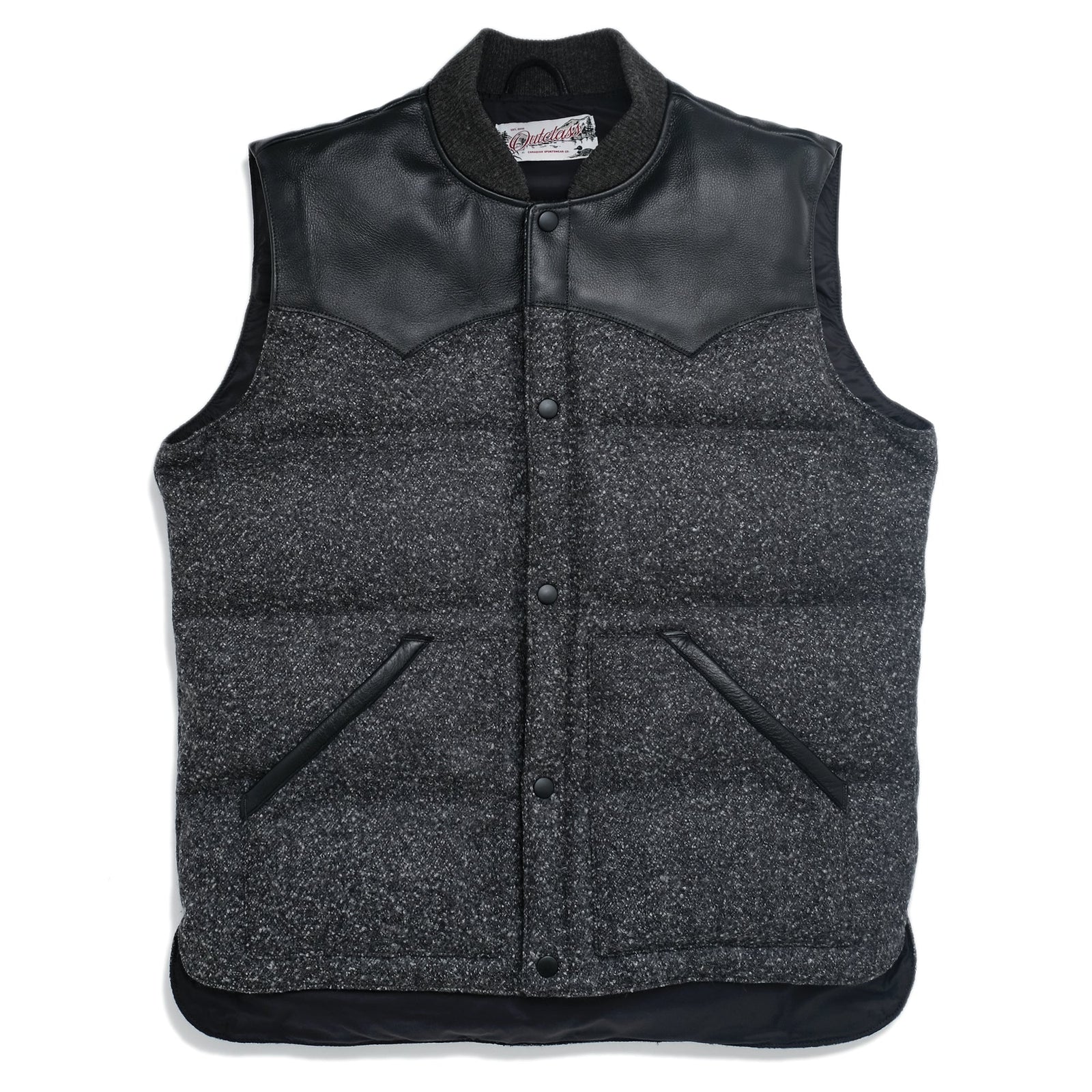 Marl Wool Down Vest