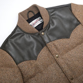 Marl Wool Down Jacket