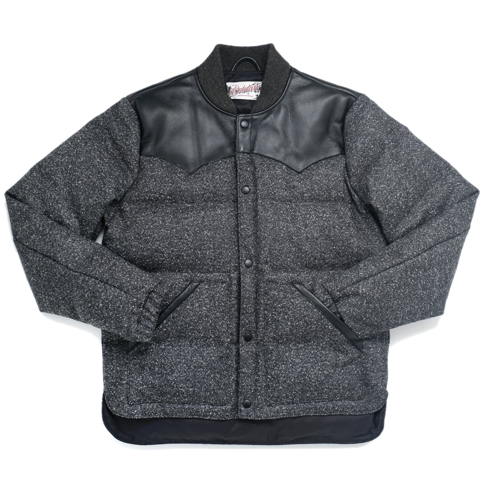 Marl Wool Down Jacket