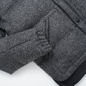 Marl Wool Down Jacket