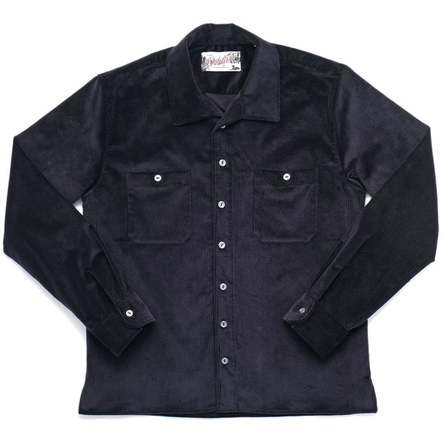 Navy Corduroy Club Shirt