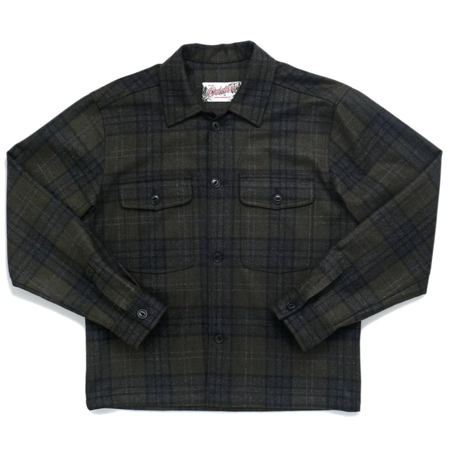 Hunter Plaid Camp Shirt