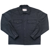 Charcoal Houndstooth Camp Shirt