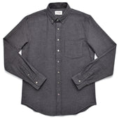 Grey Twill Flannel Shirt