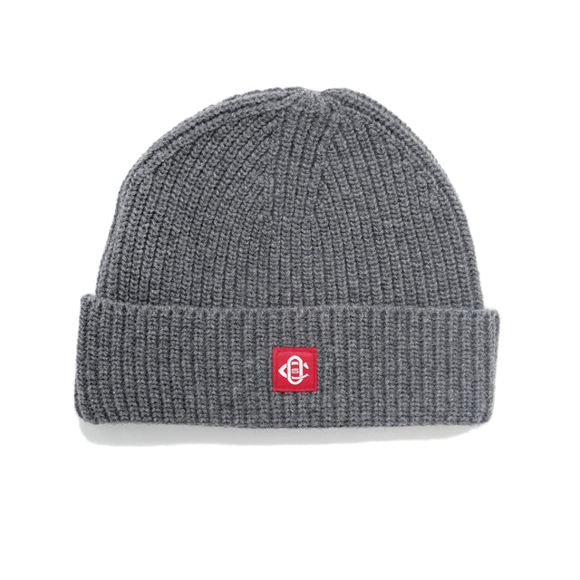 Grey Recycled Cashmere Toque