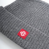 Grey Recycled Cashmere Toque