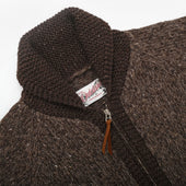 Marl Zip Cardigan