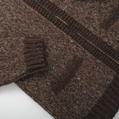 Marl Zip Cardigan