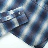Shadow Plaid Blanket Easy Shirt