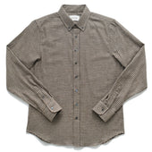 Olive Houndstooth Classic Shirt