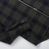 Plaid Zip Overshirt