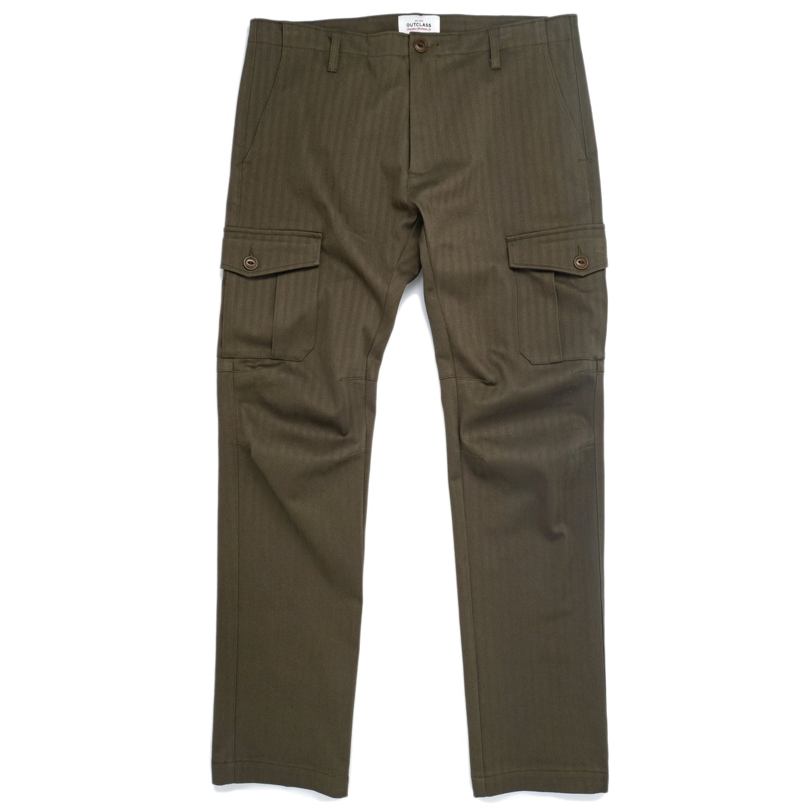 Loden Herringbone Journey Pant