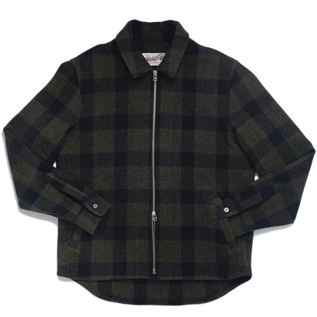 Hunter Plaid Zip Overshirt
