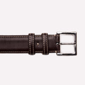 35mm Waxy Leather Belt