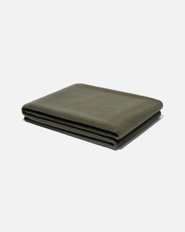 Fleece blanket camoscio