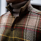 Artisan Woven Tartan Jacket In