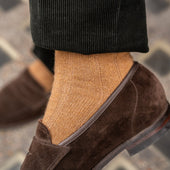 Soft Shetland And Cashmere Socks In
