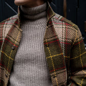 Artisan Woven Tartan Jacket In