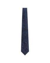 Abstract Paisley Tie - Navy