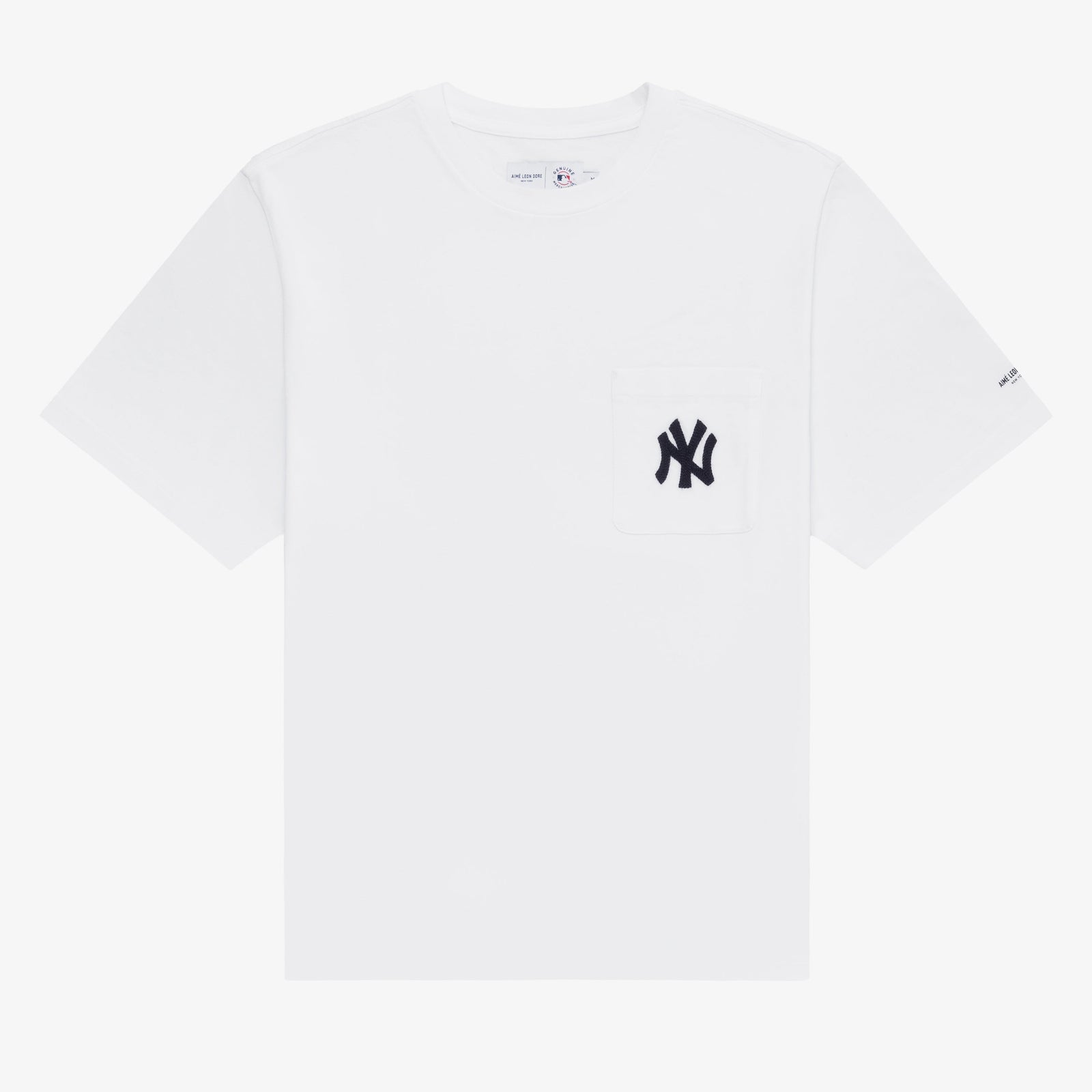 Yankees Chainstitch Pocket Tee