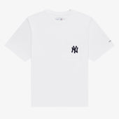 Yankees Chainstitch Pocket Tee