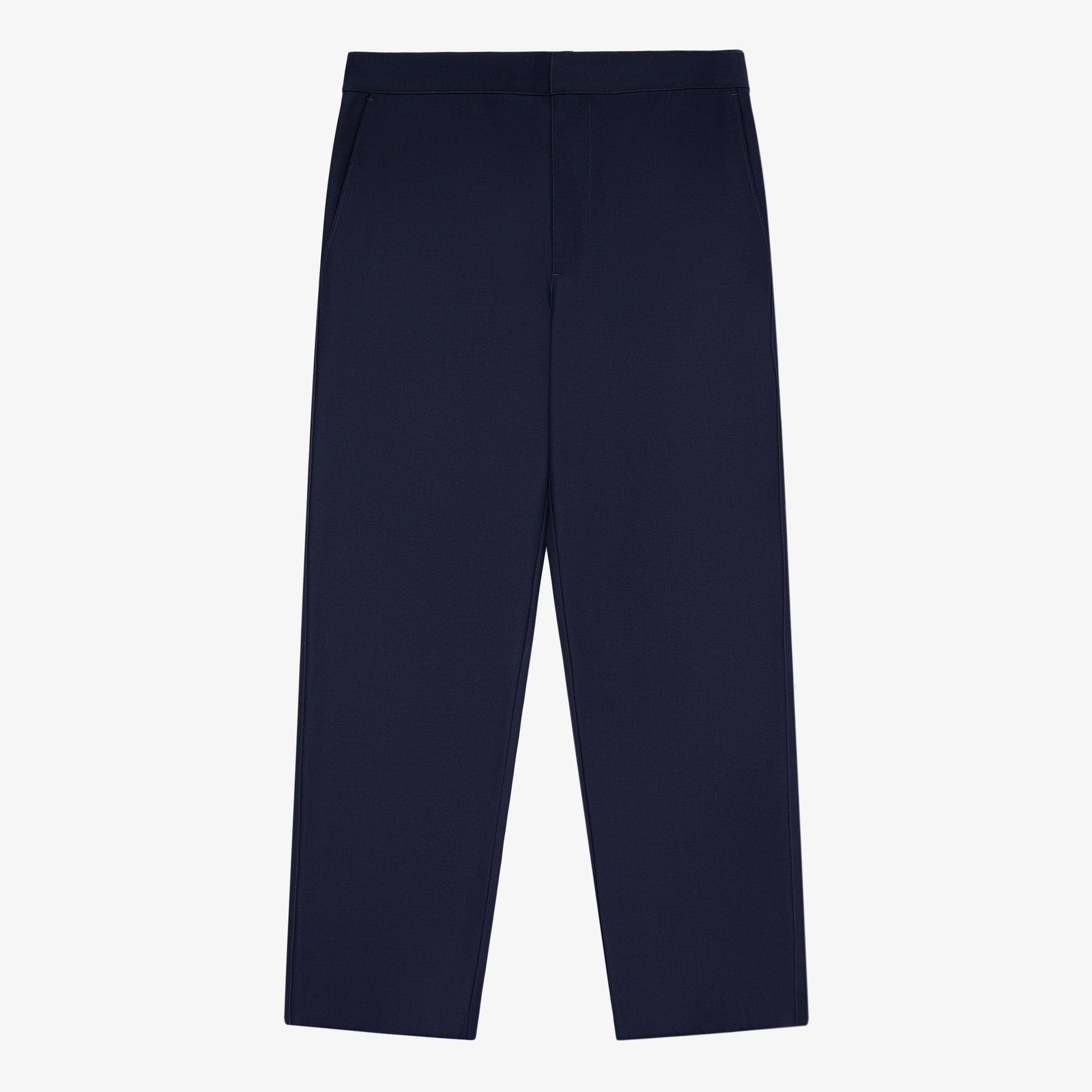 Tropical Wool Elasticated Waist Suit Trouser