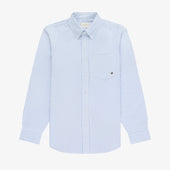 Striped Crest Oxford Shirt