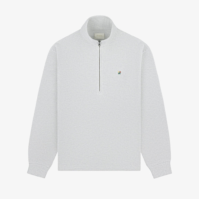 Crest Piqu Half Zip Pullover