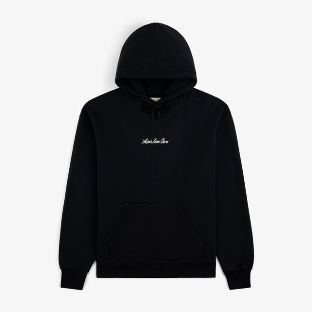 Embroidered Logo Hoodie