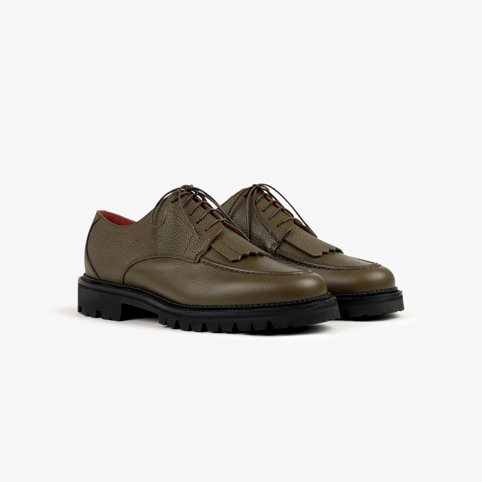 Leather Lug Sole Derby