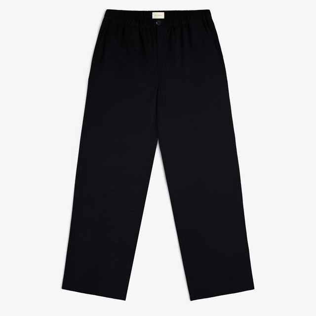 Elasticated Waist Gabardine Trouser