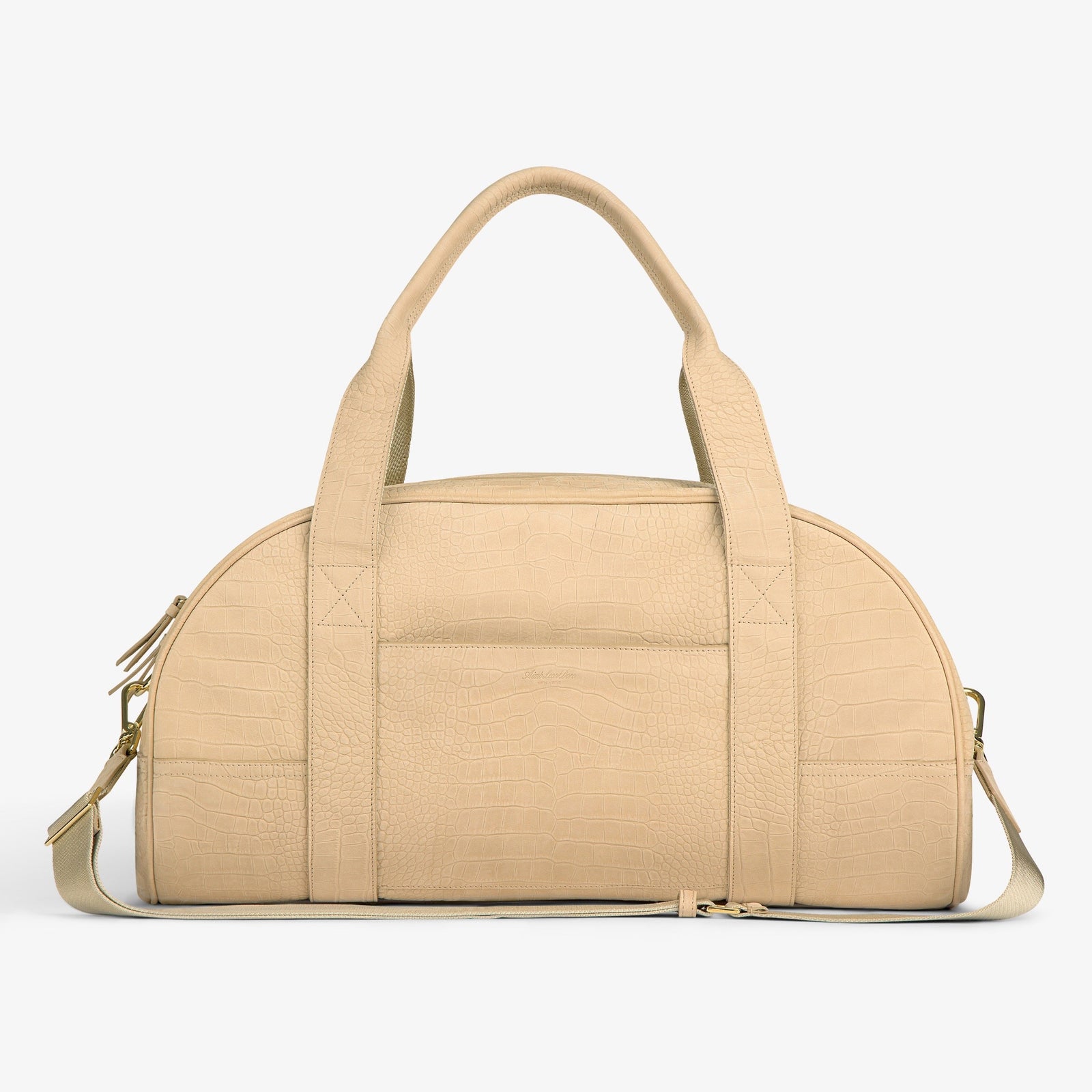 Croc Embossed Nubuck Duffle