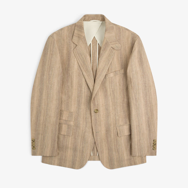 Single Breasted Safari Suit Jacket