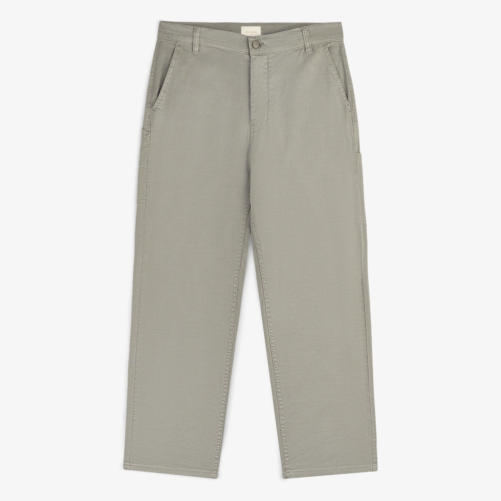 Linen Blend Carpenter Pant