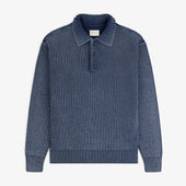 Stone Washed Knit Polo